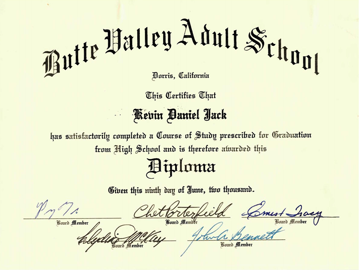 High School Diploma